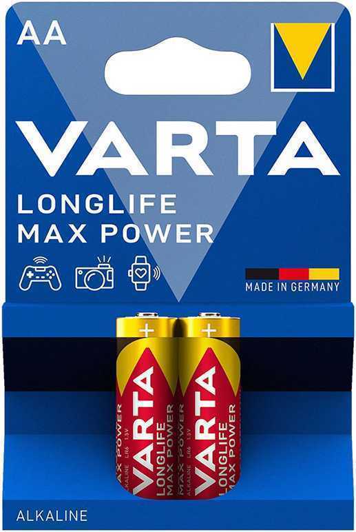 Батарейка Varta LR6 2BL MAX TECH (LONGLIFE MAX Power) 4706