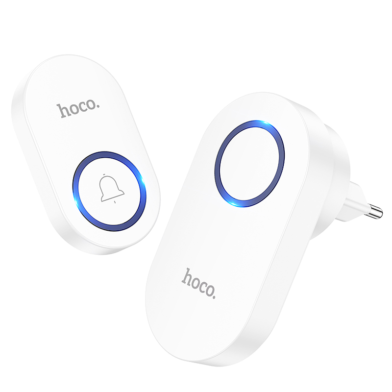 Звонок дверной беспроводной HI25, Hoco устанавливается в розетку 220в