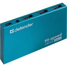Разветвитель USB 2.0 DEFENDER SEPTIMA SLIM
