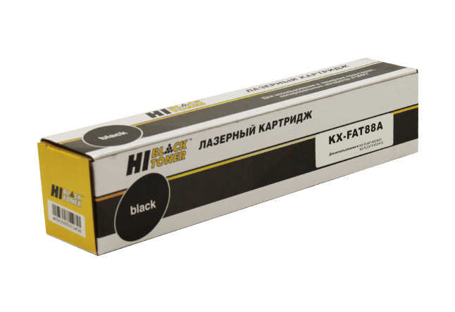 Тонер-картридж Panasonic KX-FL401/402/403/FLC411/412/413 (Hi-Black) KX-FAT88A, 2000 стр.