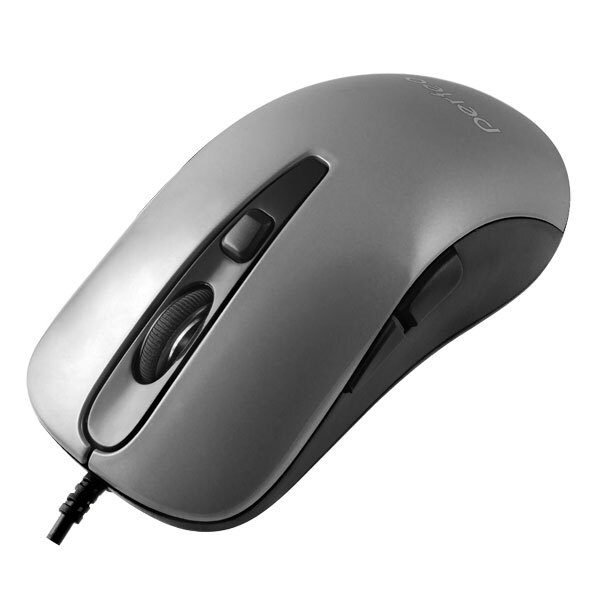 Мышь Perfeo оптическая, "HILL", 4 кн, USB, серебр (PF-363-OP-SV)