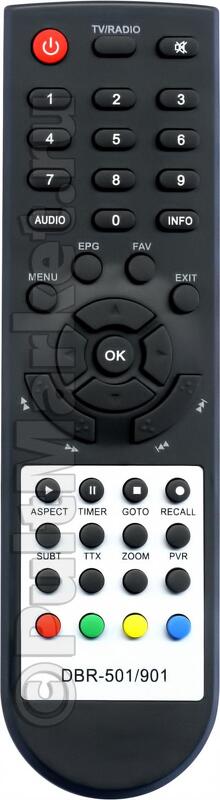 Пульт SELENGA DVB-T2 для HD80/HD860/860D/T90
