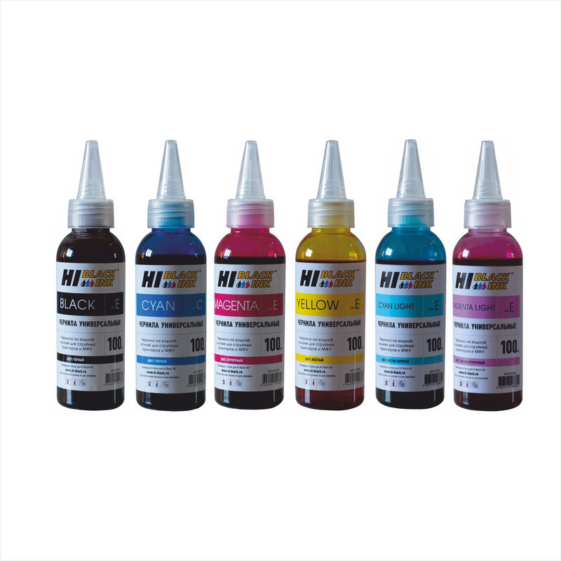 Чернила Epson универсальные 0,1л (Hi-color) С
