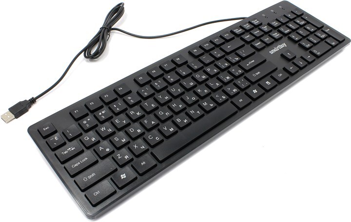 Клавиатура SmartBuy One 120, USB, черная