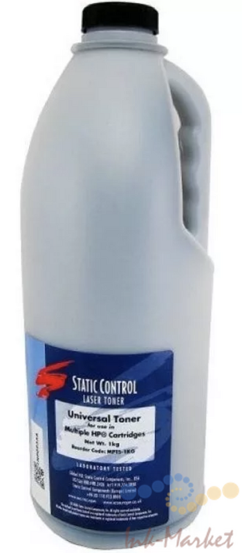 Тонер  HP LJ P1005/1006/1505 (Static Control) 1 кг/фл. (MPT7-1KG)