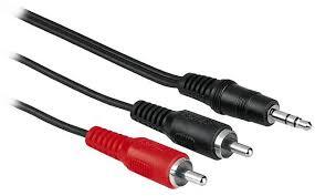 Шнур 3,5Дж-2RCA 1,5 м (штекер-штекер) REXANT (17-4202)