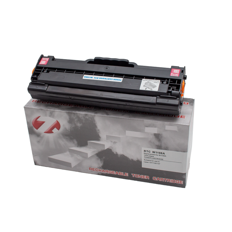 Картридж HP W1106A (106A) (1k) без чипа 7Q
