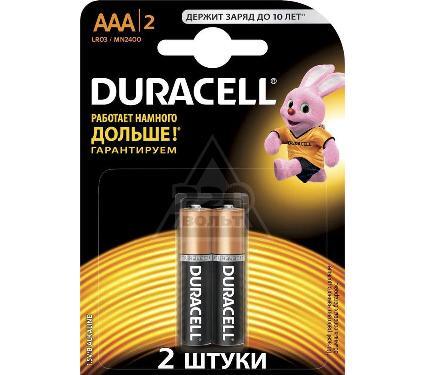 Батарейки Duracell LR03 2BL