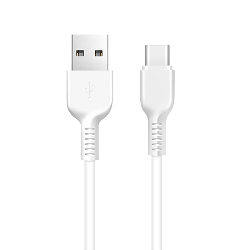 Кабель HOCO USB - Type-C x13, 2А, ПВХ, 1м, белый 1/36/360