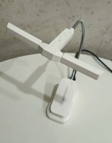 Светильник для чтения Soars glocusent (аккум.1000 мАч,LED-подсветка, на прищепке,USB-Type-C