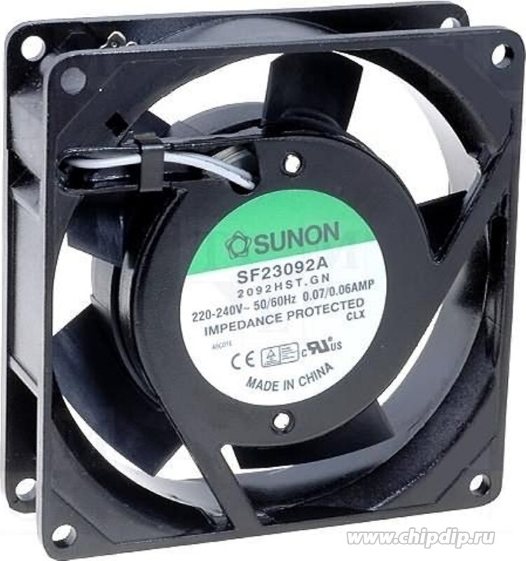 Вентилятор SUNON 220V/0.07A 92x92x25 SF23092A