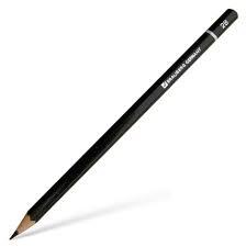 Карандаш Brauberg Touch Line HB 180621 черн.