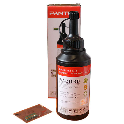 Заправочный комплект Pantum PC-211RB Black (1600 стр., оригинальный + Чип)