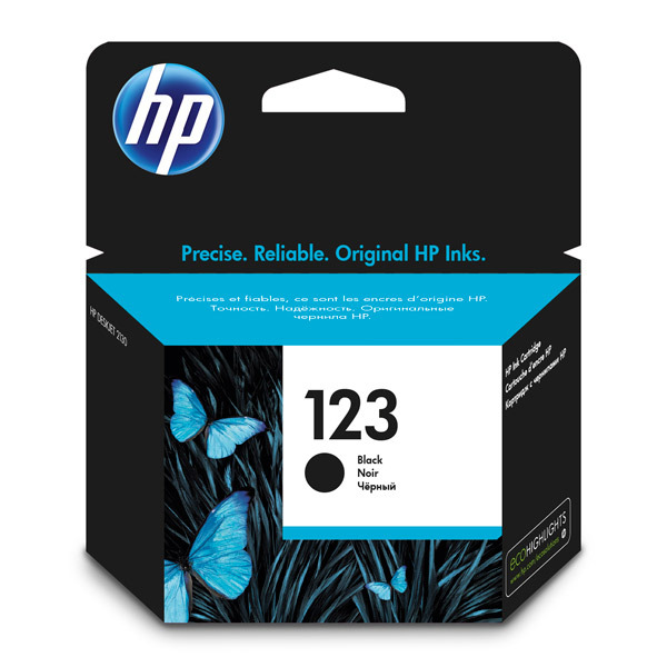 Картридж F6V17AE (№123) HP DJ 2130 черный (120стр)