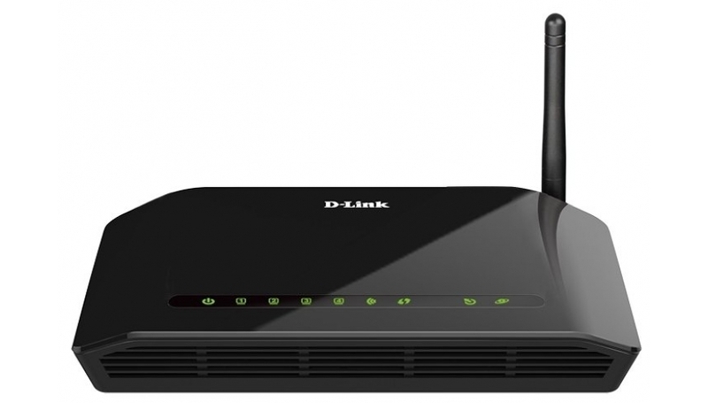 Модем ADSL2+ D-Link DSL-2640U/RA/U2A черный (RJ-11/VPN/Firewall/Router/802.11 b/g/n Annex A/L/M)
