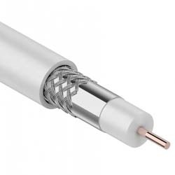 Кабель коаксиальный PROCONNECT 75 Om RG-6U, (32%) 1.02(жила) CCS/AL  Белый (01-2251)