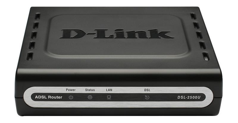 Модем ADSL2+Eth D-Link DSL-2500U/BRU/DB (BB/D4A) 1LAN&1ADSL, IP, Qos
