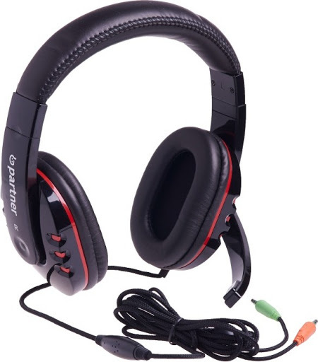 Наушники Partner Desire (20-22000Гц, 16 Ом, 2 м, 3,5 Jack, MIC, накладные) (ПР028624)