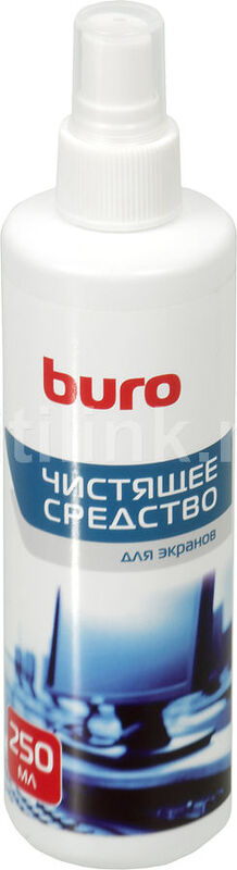 Спрей BURO для экранов ЖК мониторов, 250мл (BU-Sscreen)