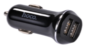 Автомобильное зарядное устройство Hoco Z1 2USB, 2,1A black (35909)