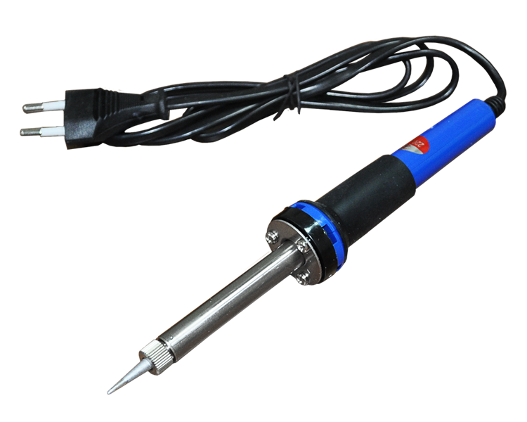 Паяльник REXANT с керамическим нагревателем, долговечное жало 220V/ 40 Вт