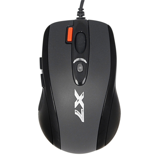 Манипулятор Mouse A4 Tech A4-X-710bk black (USB) (игровая мышь)