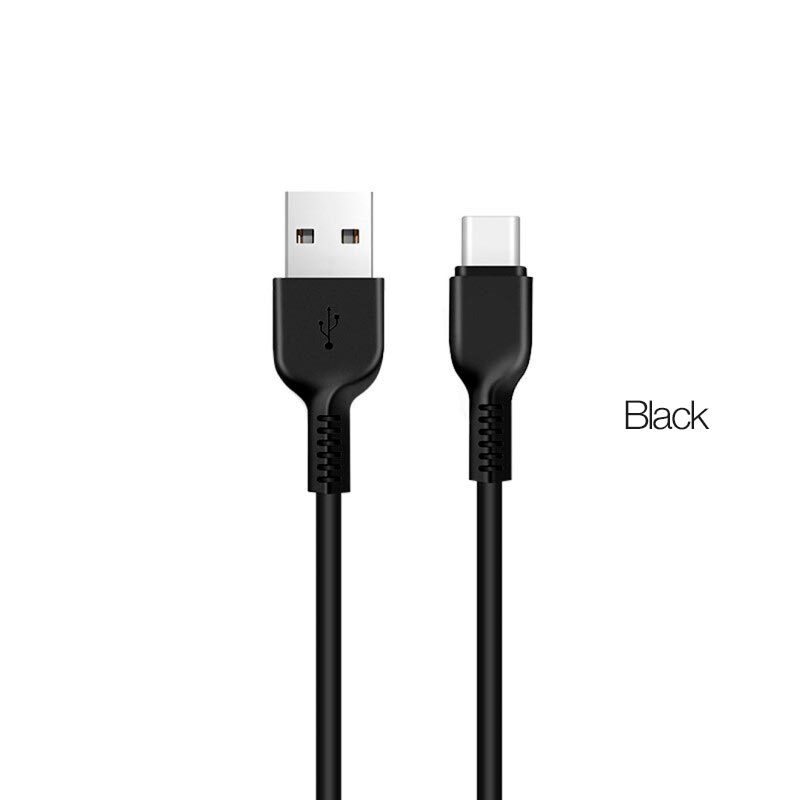 Кабель HOCO USB - Type-C X20, 3 м, черный