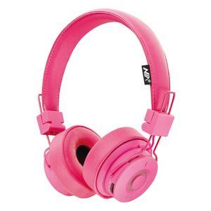 Гарнитура Kucipa NIA-Q8, Bluetooth с MP3 плеером, FM радио розовая