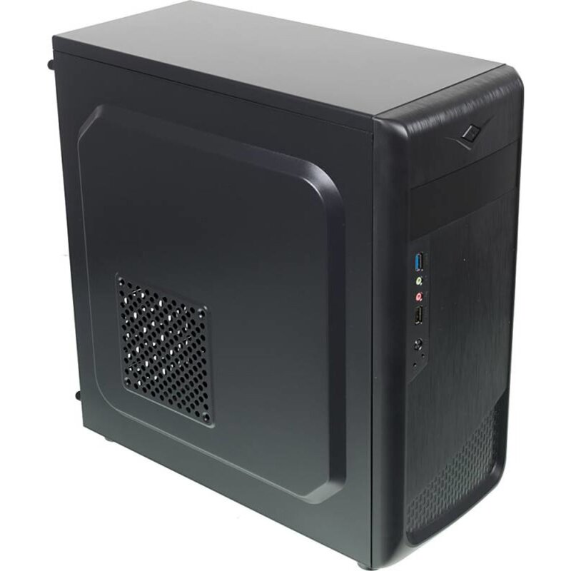 Корпус Miditower Accord ACC-B307 Black (w/o PSU/ATX/1xUSB2.0/1xUSB3.0/audio)