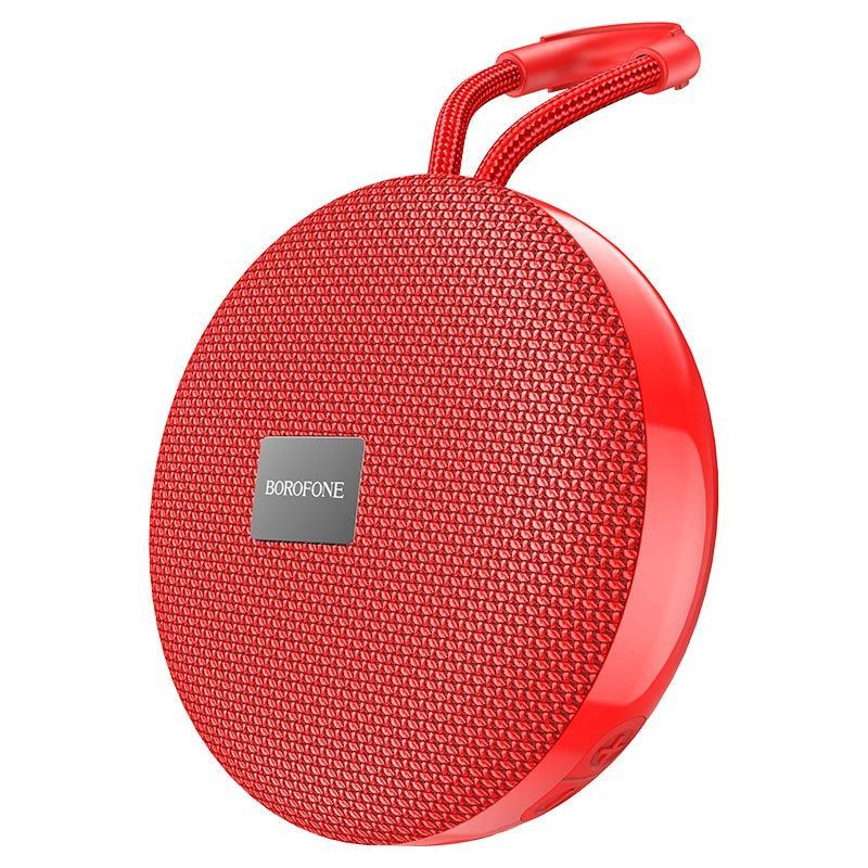 Колонка BOROFONE BR27 5Вт (FM+AUX+USB+microSD+Bluetooth+TWS) красный