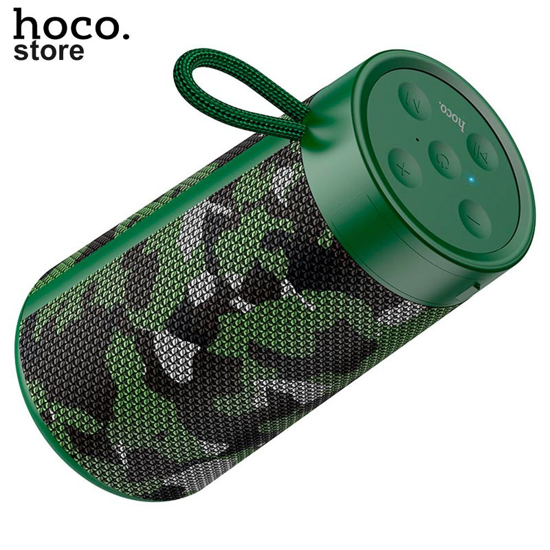 Колонка Hoco HC13 5Вт (FM+USB+microSD+Bluetooth) хаки