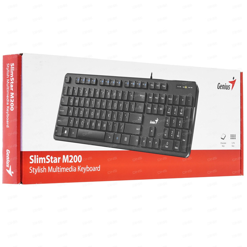 Клавиатура проводная Genius SlimStar M200