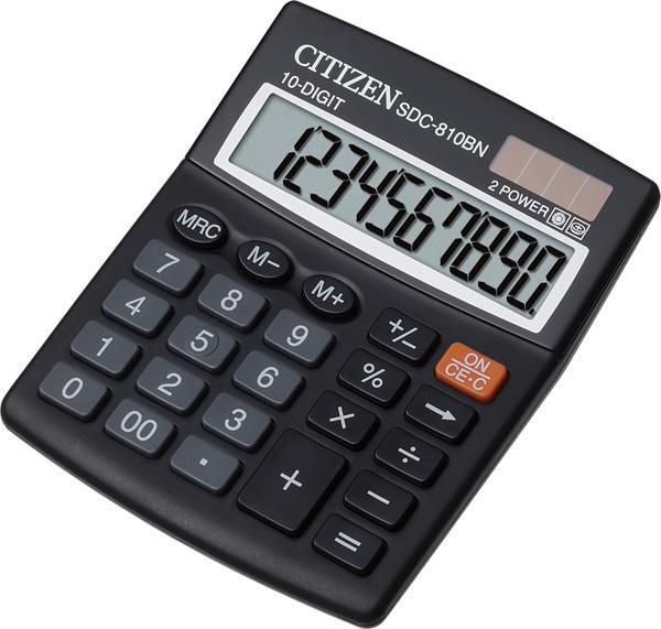 Калькулятор Citizen SDC-810BN 10разр.