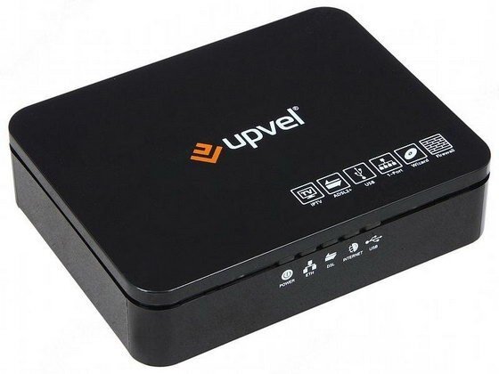 Маршрутизатор UPVEL UR-101AU ADSL2+,1xLAN, USB, IP-TV (UR-101AU)(сплиттер в комплекте)