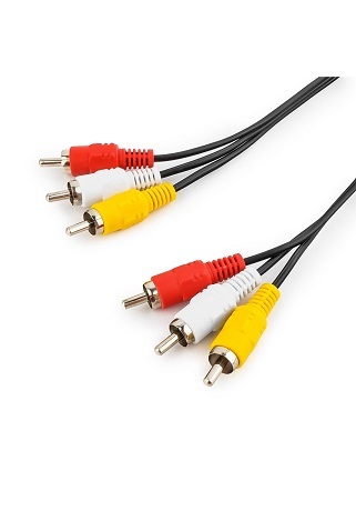 Шнур 3RCA-3RCA 1,5 м (шт/шт) Selenga