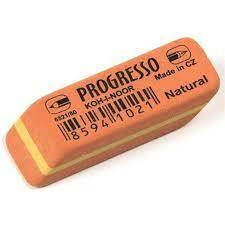 Ластик K-I-N 6821/80 Progresso д/4В-6Н/каучук/оранж