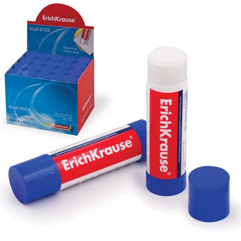 Клей-карандаш, ErichKrause Extra, усиленный, 21 г