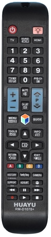 Пульт универсальный Huayu для SAMSUNG RM-D1078+ черный