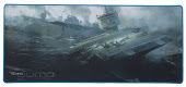 Коврик для мыши Qumo Dead Navy, 800x350x4