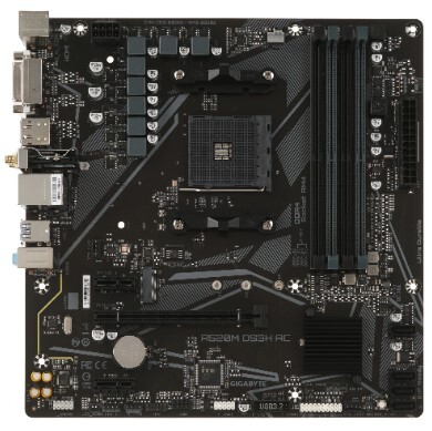 Плата Gigabyte AM4 A520 A520M DS3H AC
