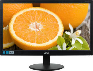 Монитор TFT 19.5" AOC e2070Swn/01 черный TN LED 5mc,D-Sub,1600x900,90°/60°, 200cd cd/m2,1000:1