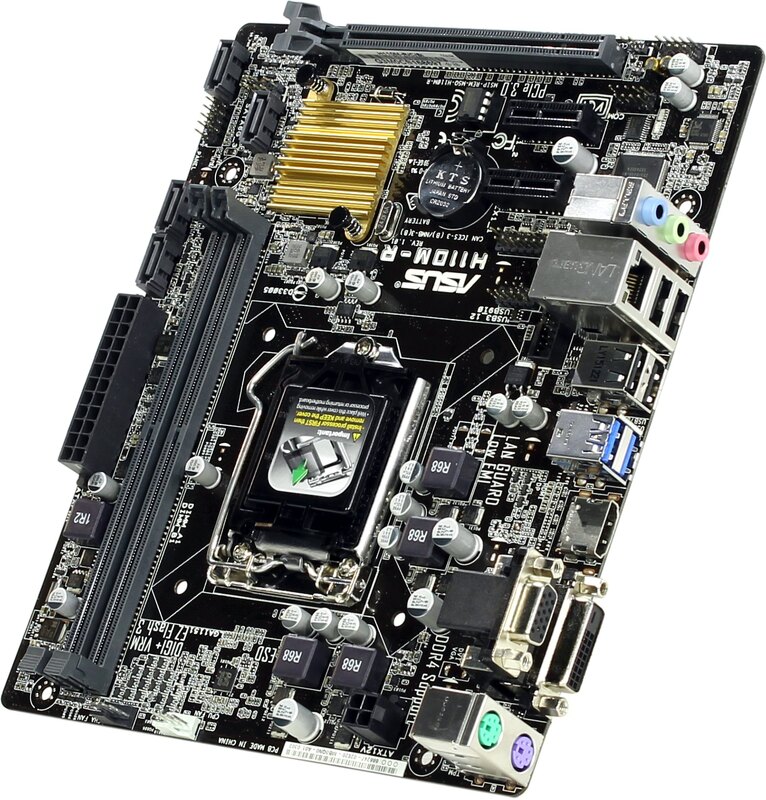 Плата H110 Asus H110M-R/C/SI white box (S 1151/mATX/2xDDR4/VGA/DVI/HDMI/1xPCIE16/4xSATA-6Gb/s/6xUSB