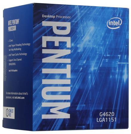 Процессор Intel Pentium G4620 (CM8067703015524) (3.70Ghz/8GT/s/3072Mb/Kabylake) Socket 1151 (tray)