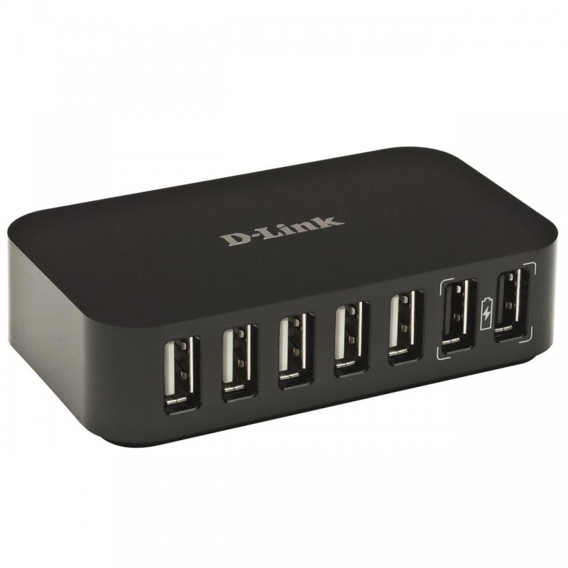 Концентратор USB 2.0 HUB 7-port D-Link DUB-H7