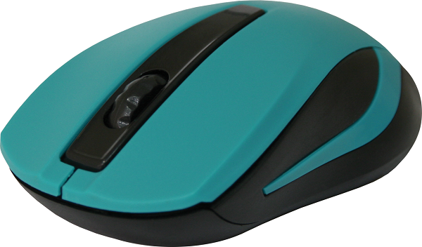 Мышь DEFENDER MM-605, беспр.,опт.,3кн., 1200dpi, зеленый