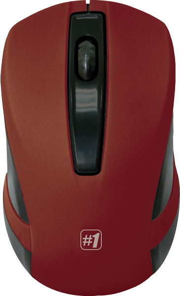 Мышь DEFENDER MM-605, беспр.,опт.,3кн., 1200dpi, красный