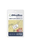 Накопитель USB 8Gb OltraMax 330 White короткая