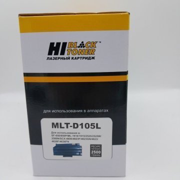 Картридж Hi-Black MLT-D105L с чипом для Samsung ML-1910/1915/2525/2580/SCX-4600
