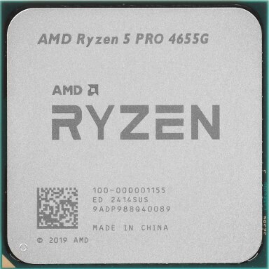 Процессор AMD Ryzen 5 PRO 4655G 3,7/4,2GHz, 6C/12T, 8Mb L3, DDR4-3200, GPU Radeon Vega 7 Graphics, T