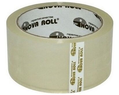 Скотч 48мм*66м прозр Nova Roll